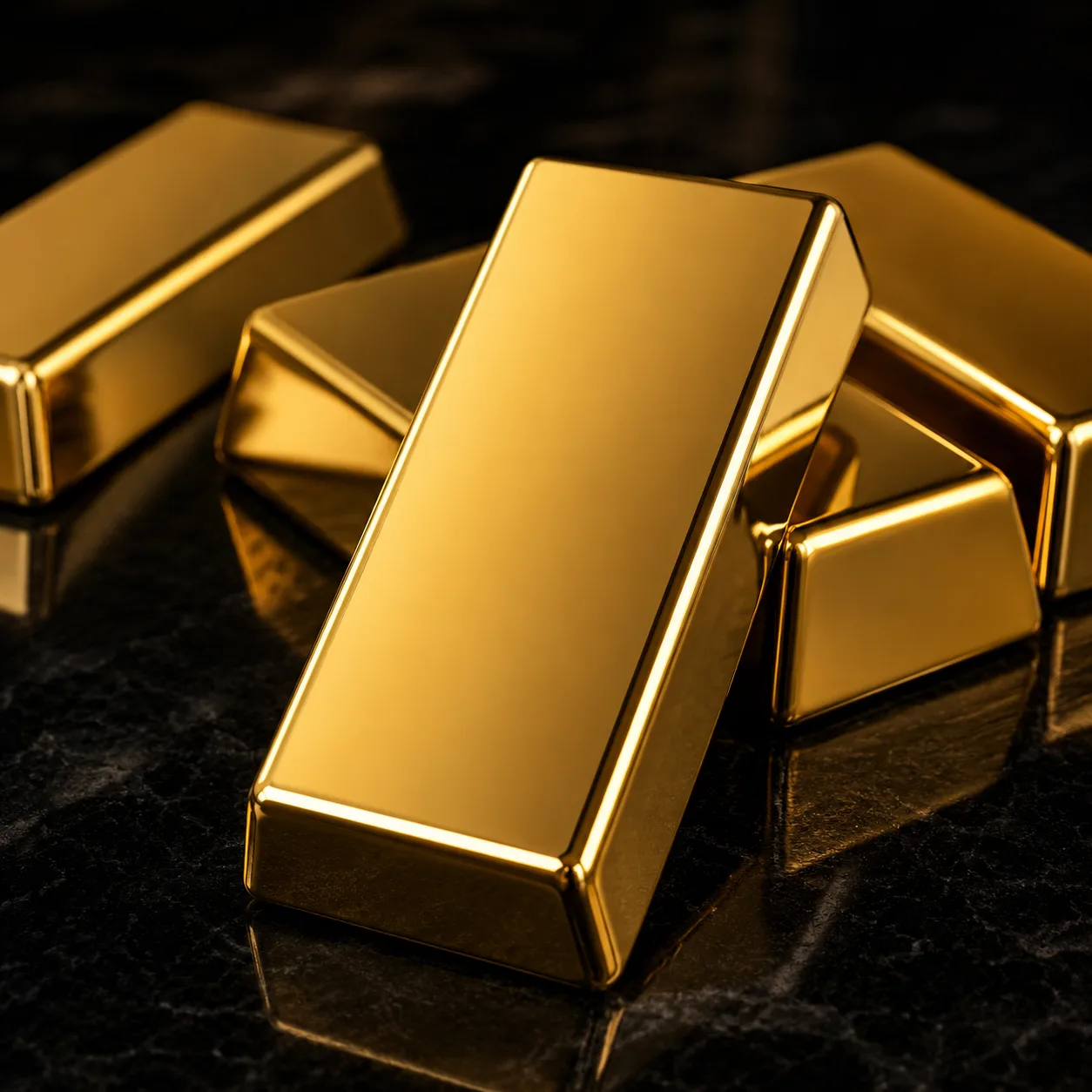 Refined Gold Bars from Guyana